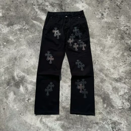 chrome hearts jeans pour unisexe s_12b5266